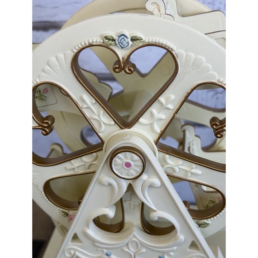Musical Moving Ferris Wheel Music Box Vintage PS Designs Nutcracker Song Mint - Picture 7 of 13